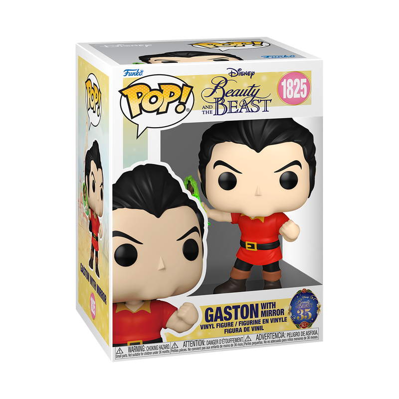 Funko Pop - Disney - Beauty and the Beast - Gaston with Mirror