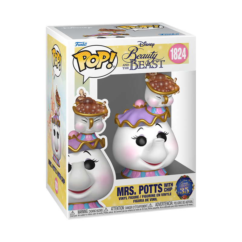 Funko Pop - Disney - Beauty and the Beast - Mrs. Potts with Chip