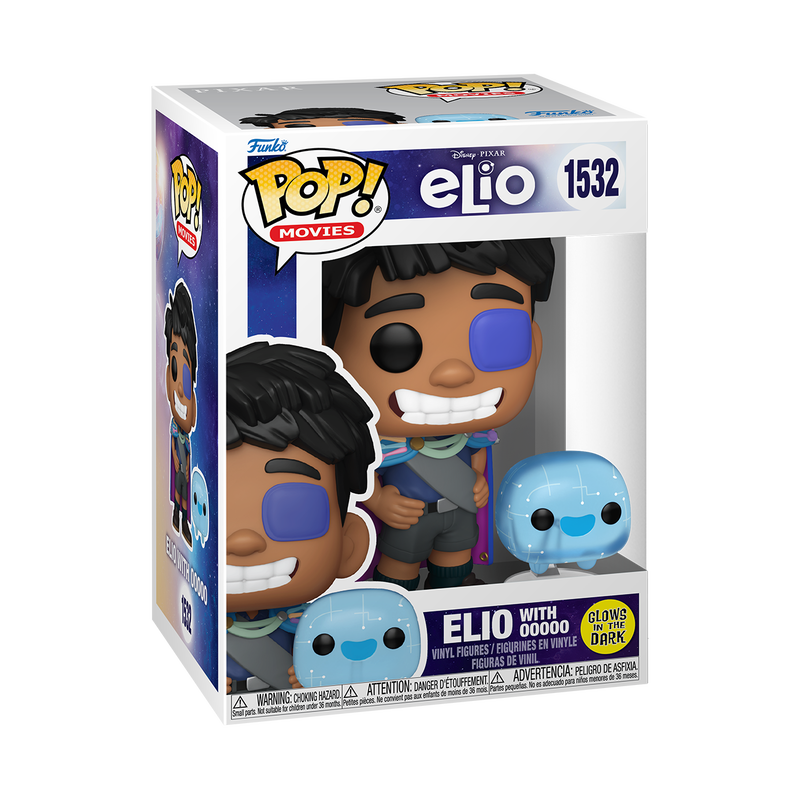  Funko Pop - Disney - Elio - Elio with Ooooo GITD