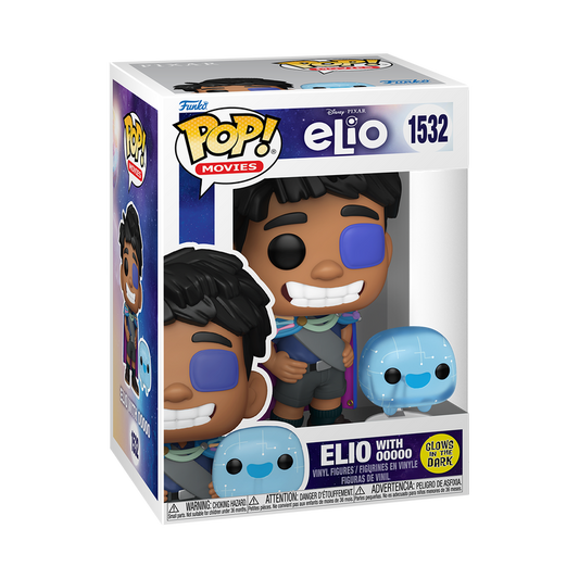  Funko Pop - Disney - Elio - Elio with Ooooo GITD