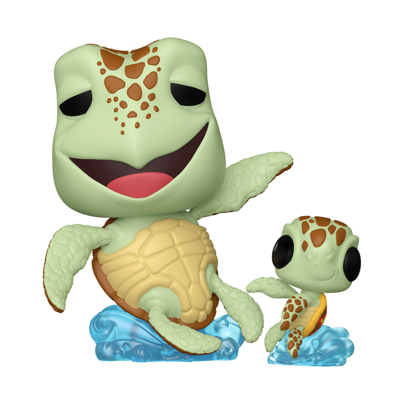 Funko Pop - Disney - Finding Nemo - Crush with Squirt