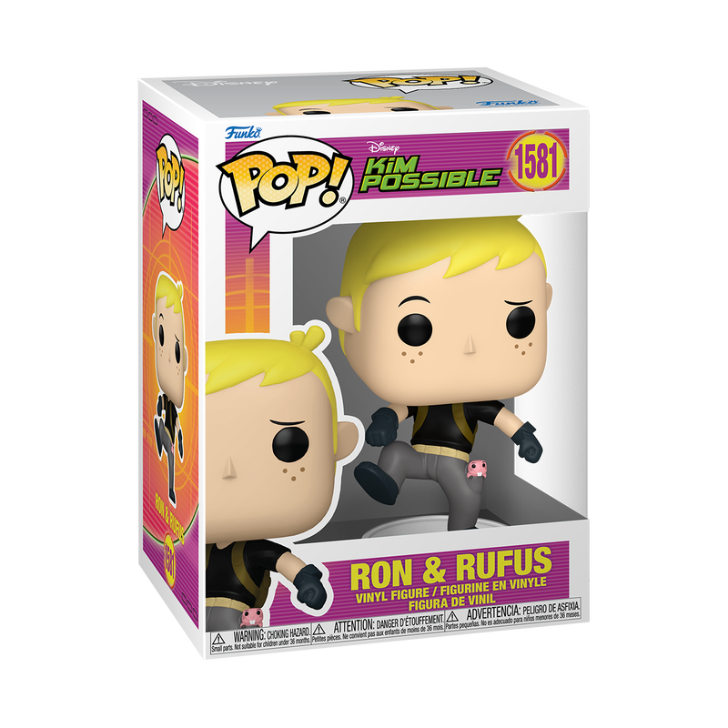 Funko Pop - Disney - Kim Possible - Ron & Rufus