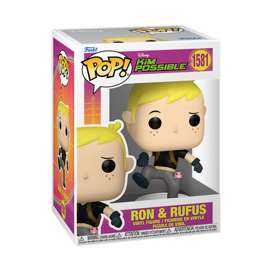Funko Pop - Disney - Kim Possible - Ron & Rufus