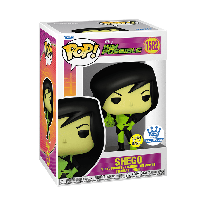 Funko Pop - Disney - Kim Possible - Shego GITD (Exclusive)