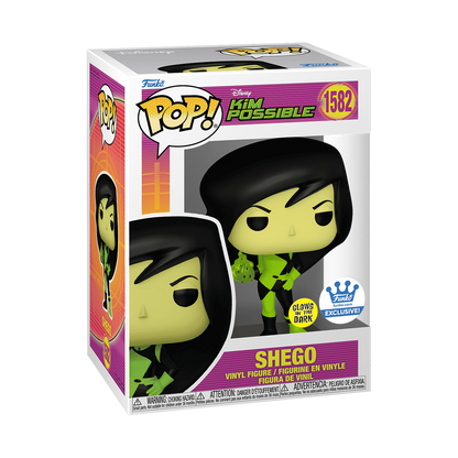 Funko Pop - Disney - Kim Possible - Shego GITD (Exclusive)