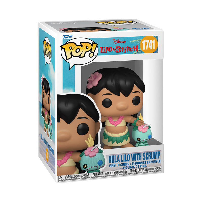  Funko Pop - Disney - Lilo & Stitch - Hula Lilo with Scrump