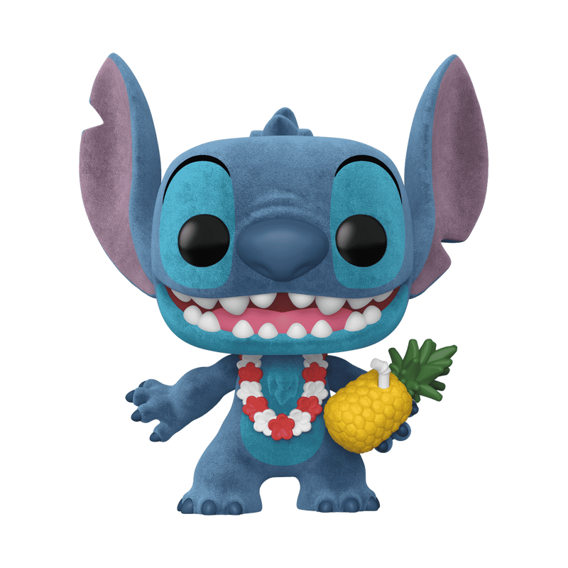  Funko Pop - Disney - Lilo & Stitch - Luau Stitch Flocked (Special Edition)