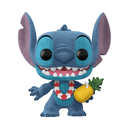  Funko Pop - Disney - Lilo & Stitch - Luau Stitch Flocked (Special Edition)