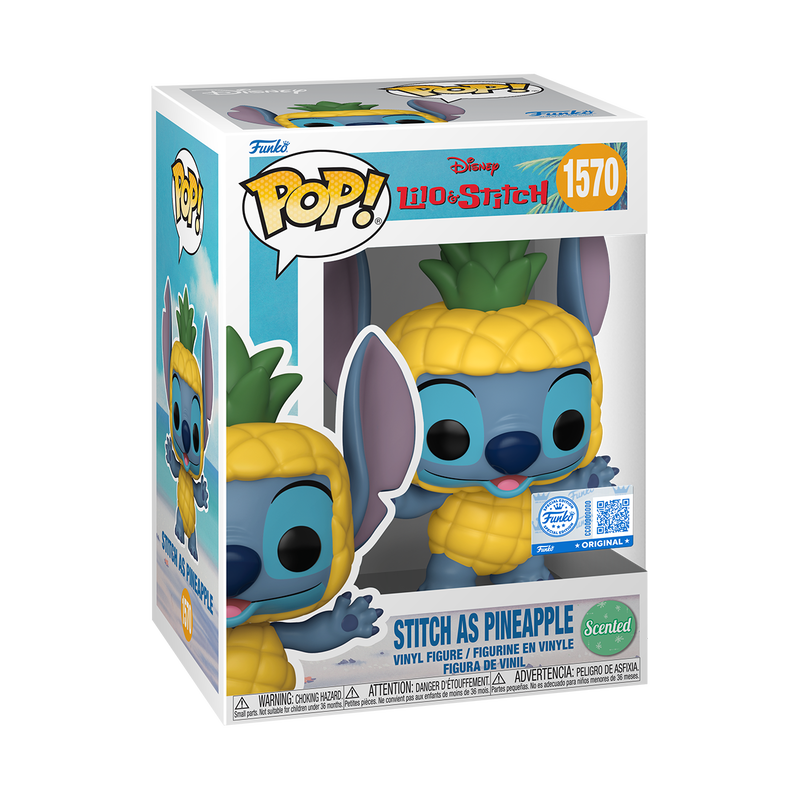 Funko Pop - Disney - Lilo & Stitch - Stitch as Pineapple Scented (Special Edition)