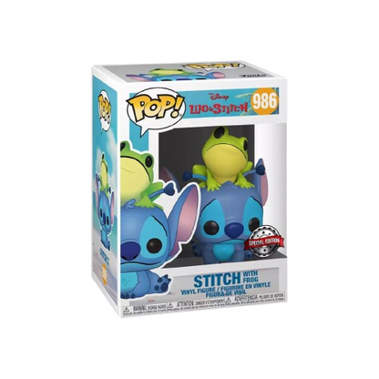 Funko Pop - Disney - Lilo & Stitch - Stitch with Frog (Special Edition)