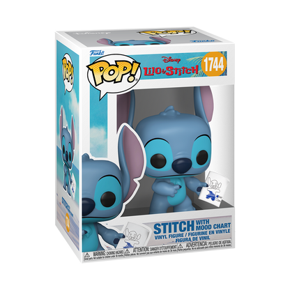 Funko Pop - Disney - Lilo & Stitch - Stitch with Mood Chart