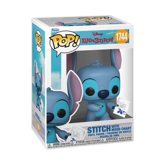 Funko Pop - Disney - Lilo & Stitch - Stitch with Mood Chart
