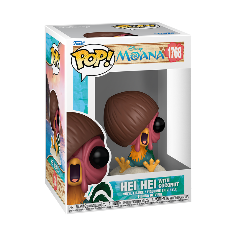 Funko Pop - Disney - Moana - Hei  Hei with Coconut