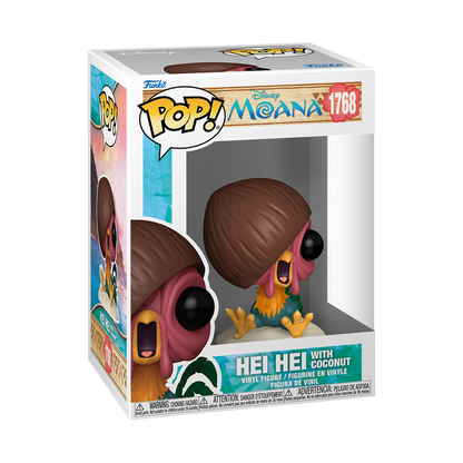 Funko Pop - Disney - Moana - Hei  Hei with Coconut