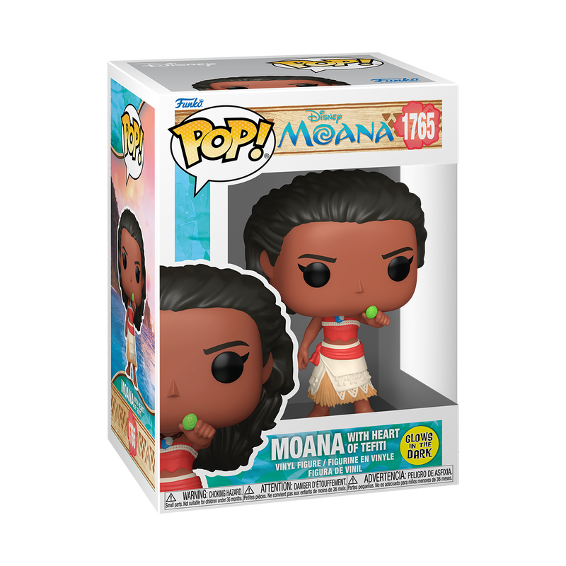 Funko Pop - Disney - Moana - Moana with Heart of Tefiti (GITD)