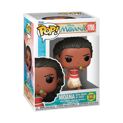 Funko Pop - Disney - Moana - Moana with Heart of Tefiti (GITD)