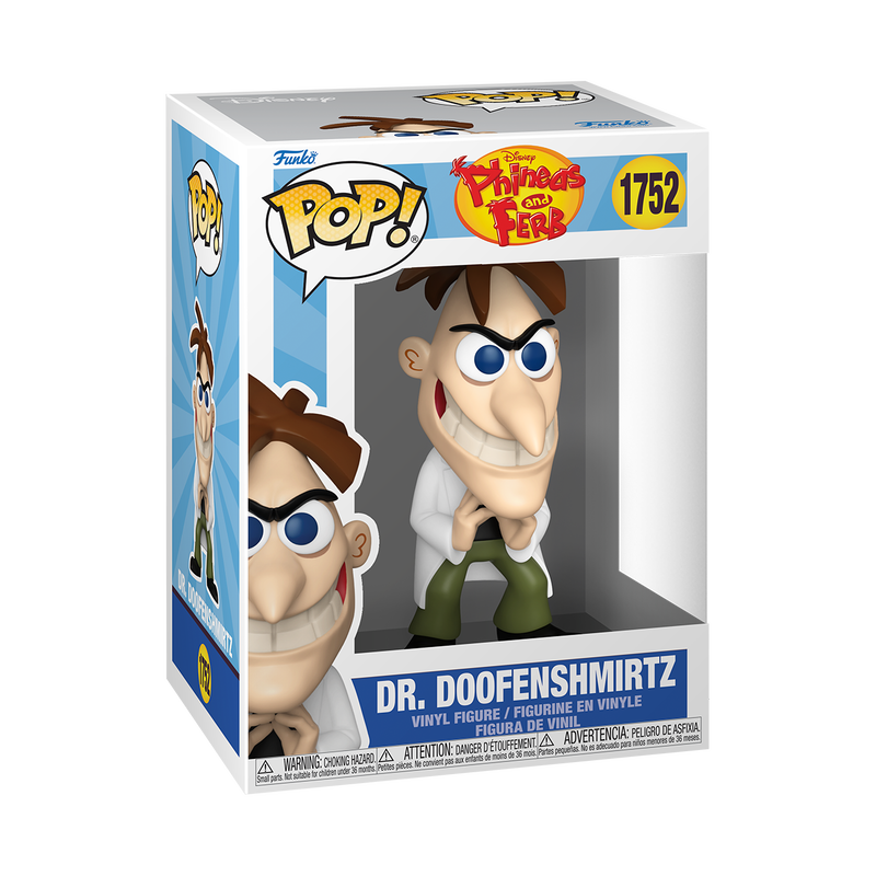 Funko Pop - Disney - Phineas and Ferb - Dr. Doofenshmirtz