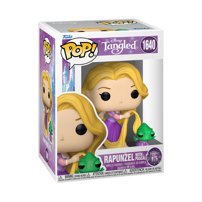  Funko Pop - Disney - Tangled - Rapunzel with Pascal
