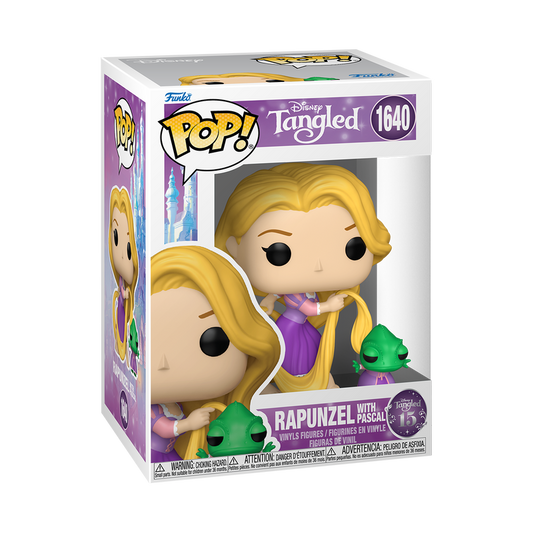  Funko Pop - Disney - Tangled - Rapunzel with Pascal