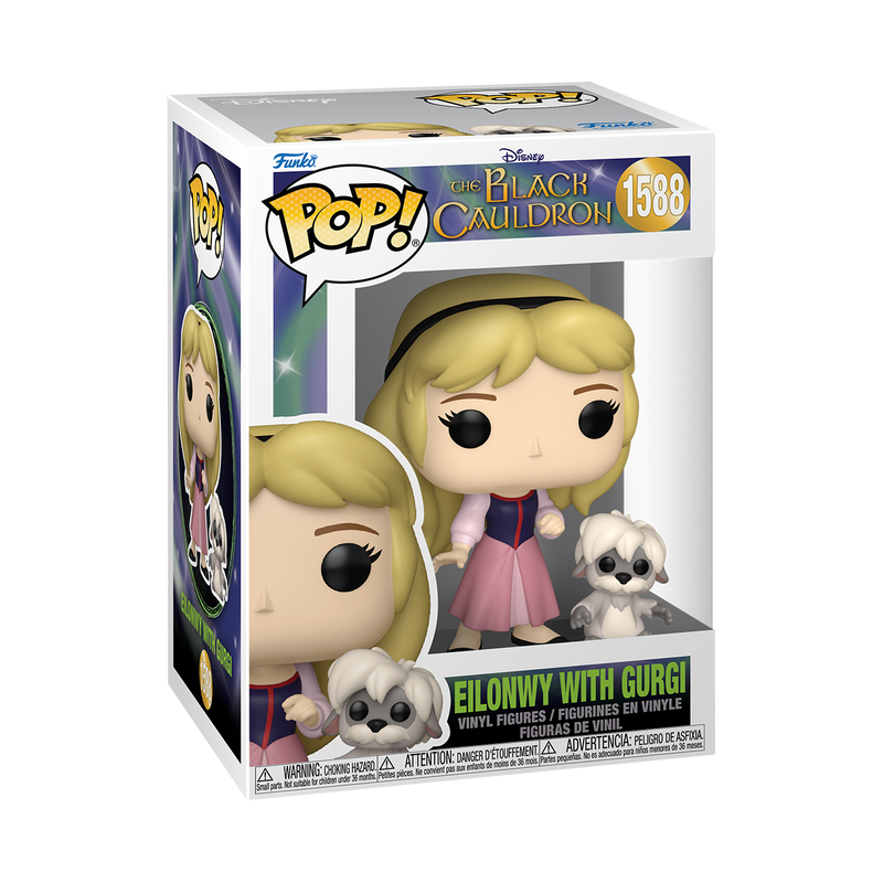  Funko Pop - Disney - The Black Cauldron - Eilonwy with Gurgi