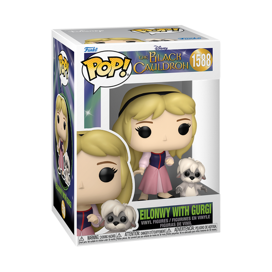  Funko Pop - Disney - The Black Cauldron - Eilonwy with Gurgi