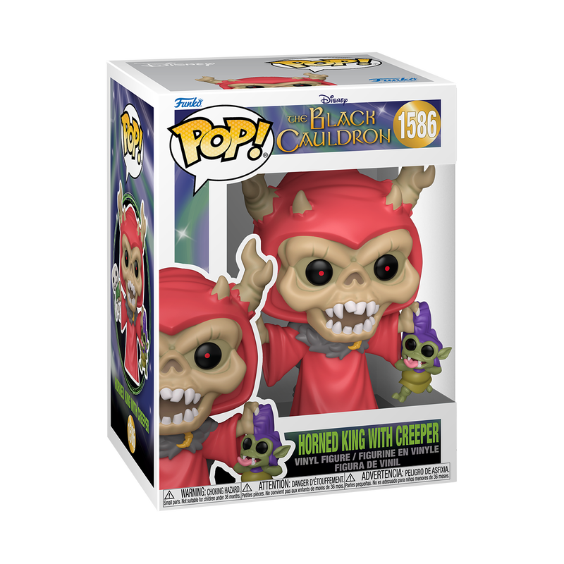  Funko Pop - Disney - The Black Cauldron - Horned King with Creeper