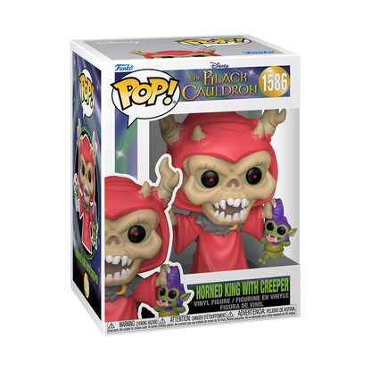  Funko Pop - Disney - The Black Cauldron - Horned King with Creeper