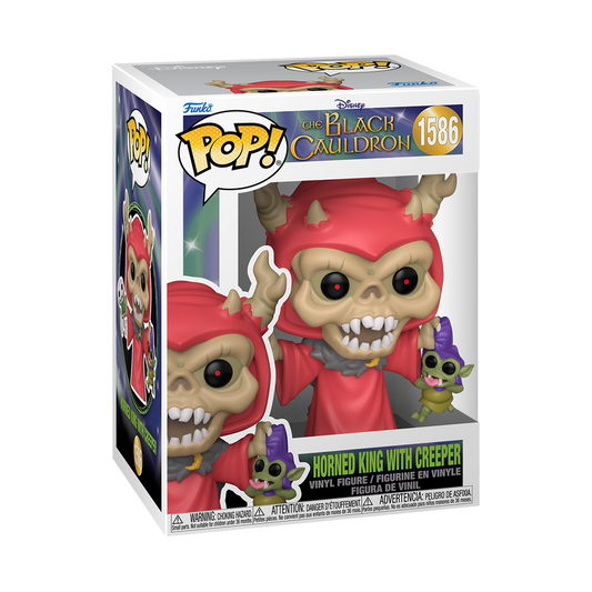  Funko Pop - Disney - The Black Cauldron - Horned King with Creeper