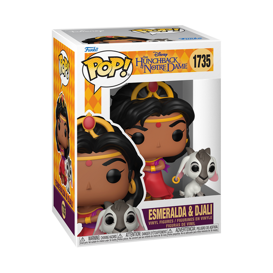 Funko Pop - Disney - The Hunchback of Notre Dame - Esmeralda & Djali