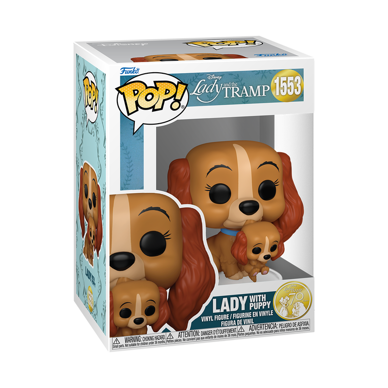 Funko Pop - Disney - The Lady and the Tramp - Lady with Puppy