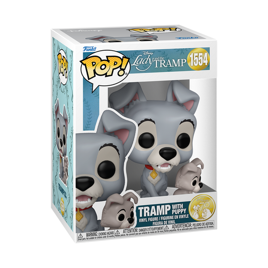  Funko Pop - Disney - The Lady and the Tramp - Tramp with Puppy