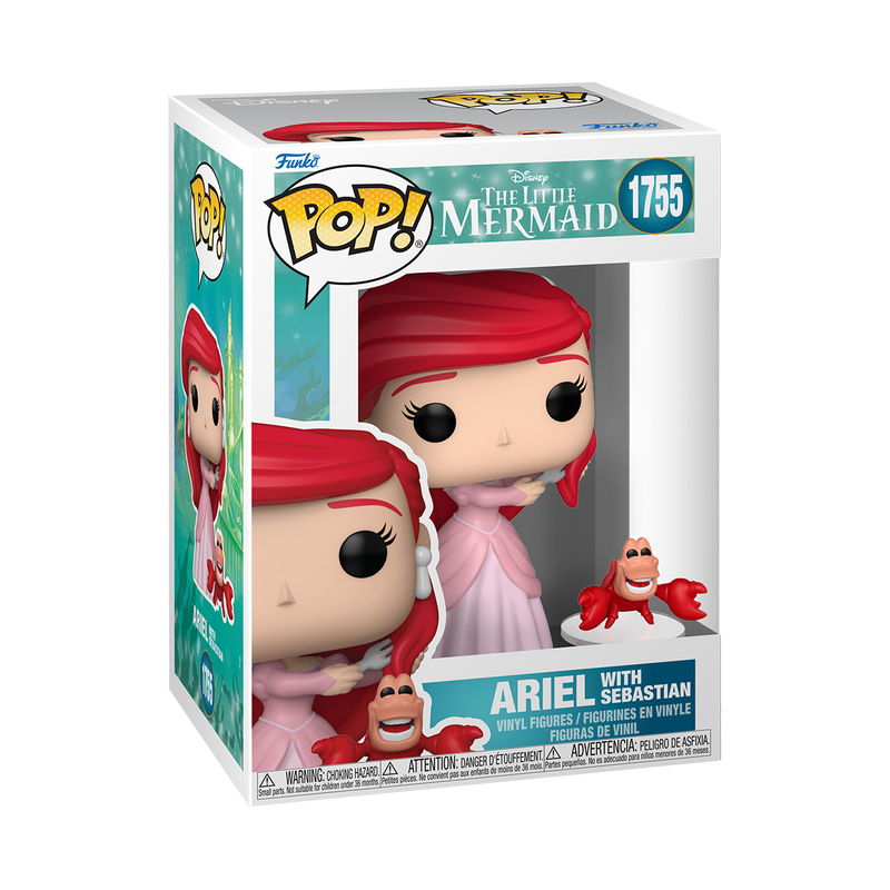 Funko Pop - Disney - The Little Mermaid - Ariel with Sebastian 