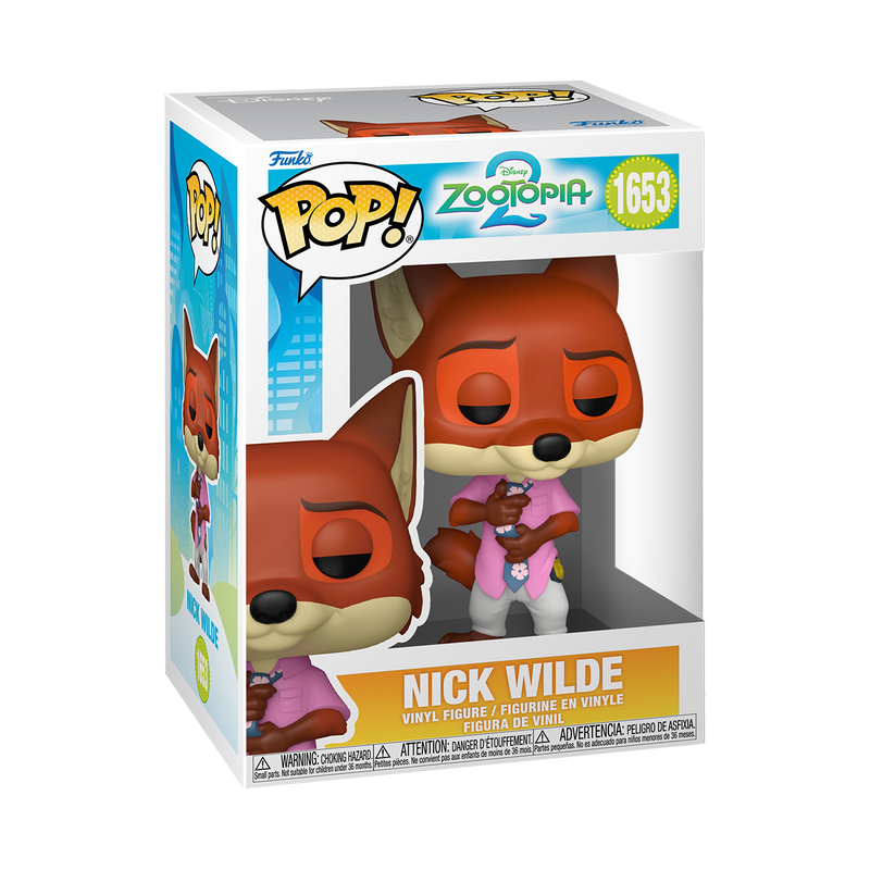  Funko Pop - Disney - Zootopia  2 - Nick Wilde