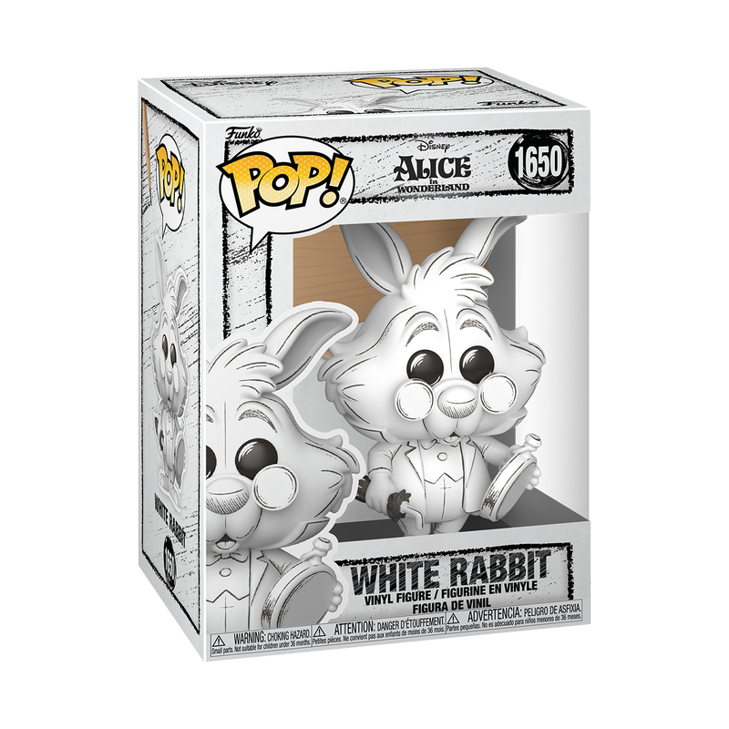  Funko Pop - Disney Sketched - Alice in Wonderland - White Rabbit