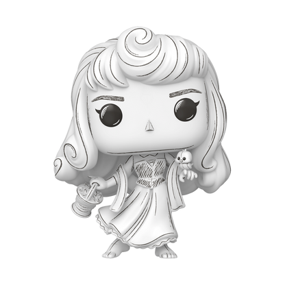 Funko Pop - Disney Sketched - Sleeping Beauty - Aurora