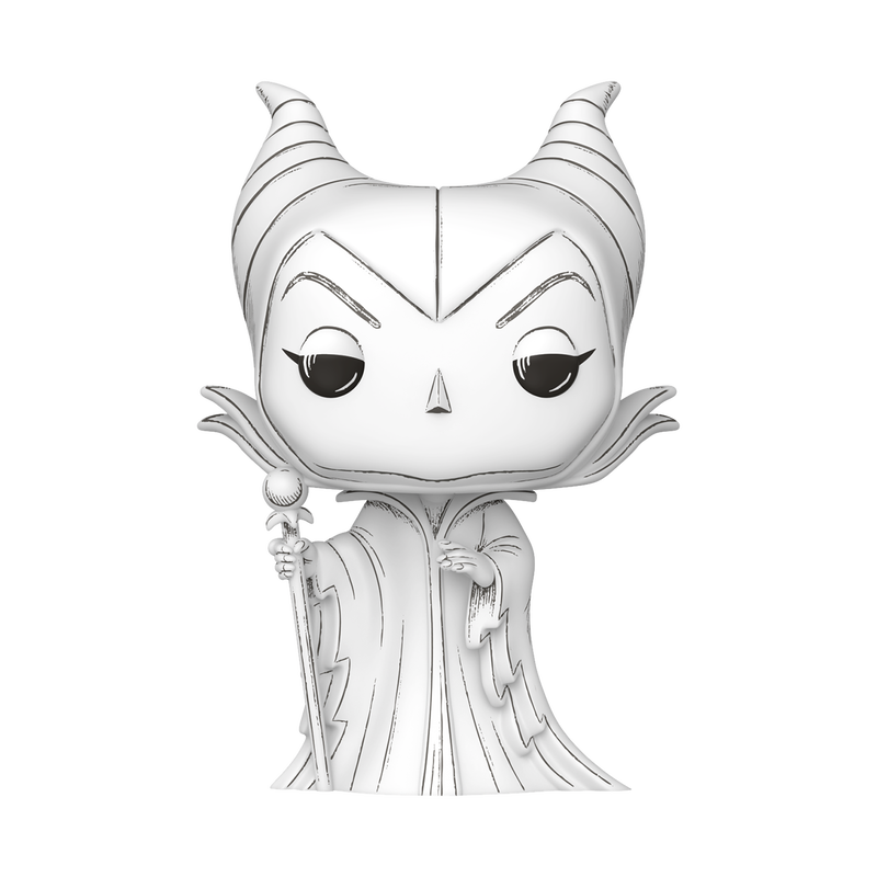 Funko Pop - Disney Sketched - Sleeping Beauty - Maleficient