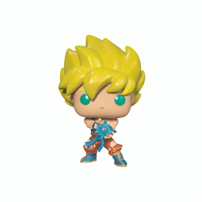 *Pré-reserva* Funko Pop - Dragon Ball Z - SS Goku w/ Kamehameha Diamond Glitter (Special Edition)