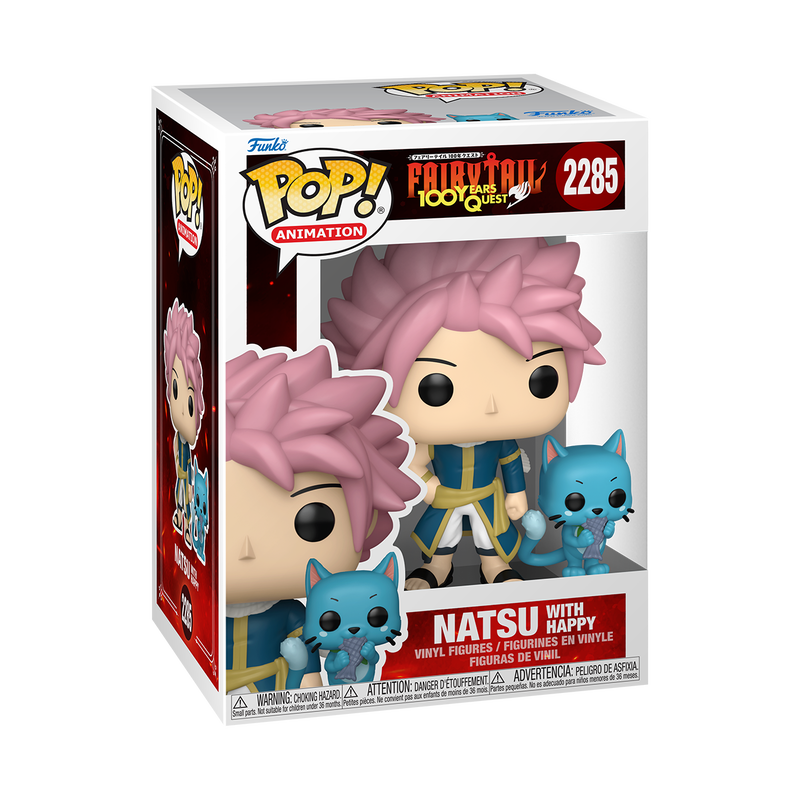 Funko Pop - Fairy Tail 100 Years Quest - Natsu with Happy