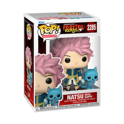 Funko Pop - Fairy Tail 100 Years Quest - Natsu with Happy