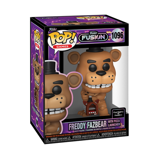  Funko Pop - Funko Fusion - Freddy Fazbear with Pizza Launcher 