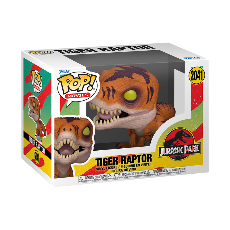  Funko Pop - Jurassic Park - Tiger Raptor