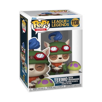 Funko Pop - League of Legends - Teemo with Mushroom