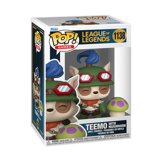 Funko Pop - League of Legends - Teemo with Mushroom