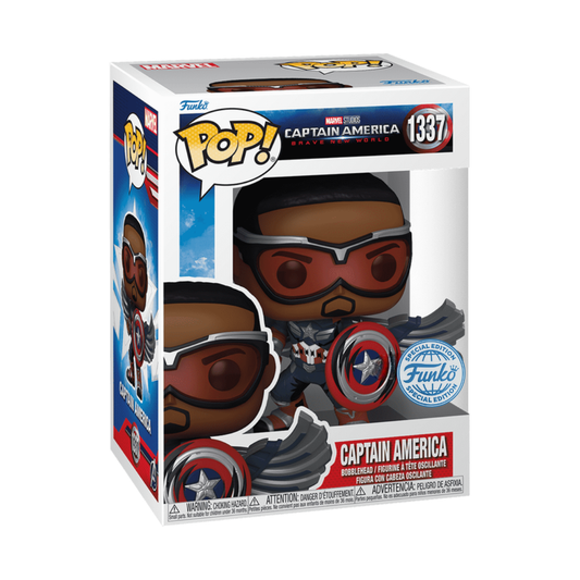 Funko Pop - Marvel - Captain America Brave New World - Captain America (Special Edition)