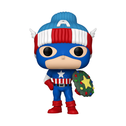 Funko Pop - Marvel - Captain America Holiday