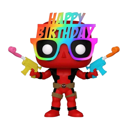  Funko Pop - Marvel - Deadpool Birthday Glasses (Special Editon)