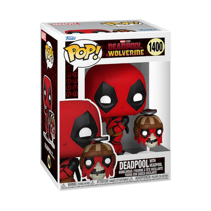 Funko Pop - Marvel - Deadpool and Wolverine - Deadpool with Headpool