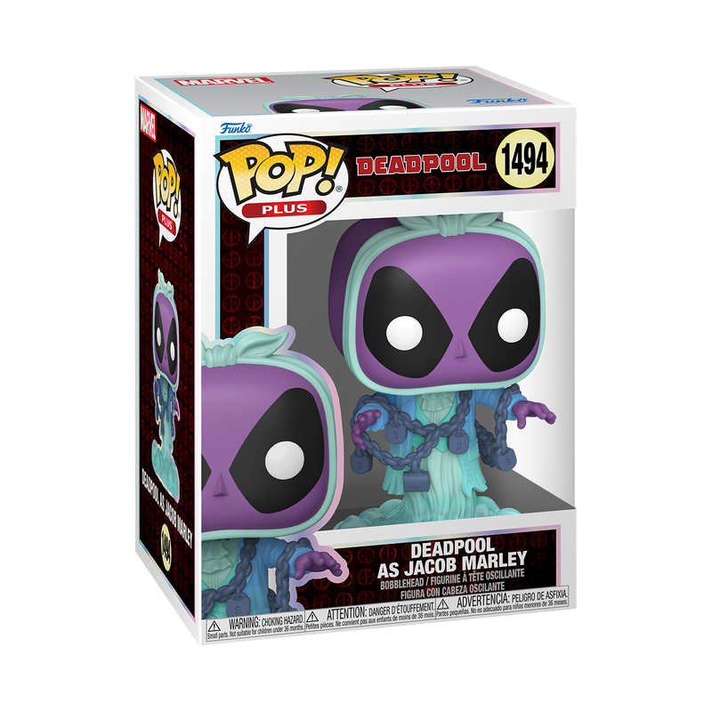  Funko Pop - Marvel - Deadpool as Jacob Marley