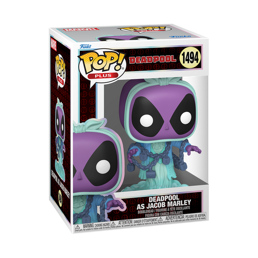 Funko Pop - Marvel - Deadpool as Jacob Marley