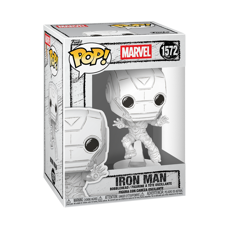  Funko Pop - Marvel - Iron Man (Sketched)